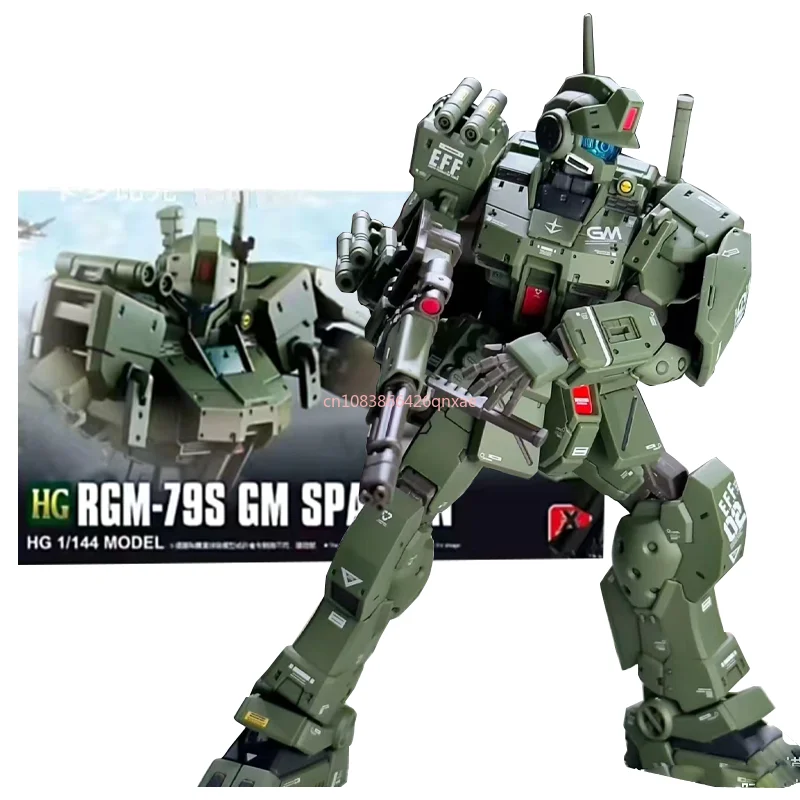 XFS model Hg 1/144 RGM-79S Gm Spartan Assembly Model Movable Joints High Quality Collectible robot kits Models Kids Gift