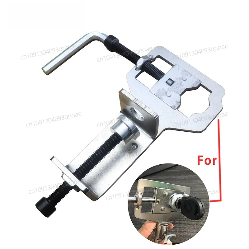 

Adjustable Metal Practice Lock Vise Clamp Locksmith Tools Softcover Type Practice Lock Vise Clamp High Quality