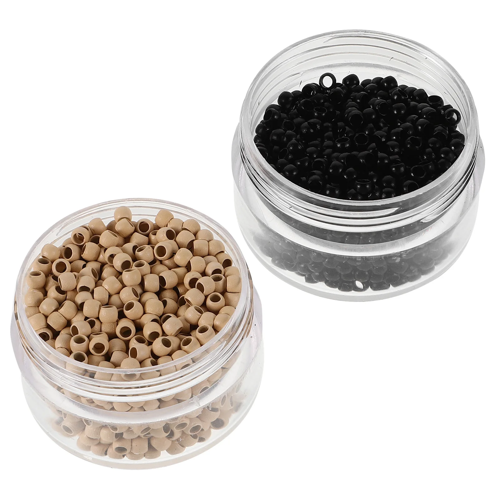 

2 Box Nano Rings Hair Extensions 3Mm Silicone Flat Beads Seamless Natural Look Versatile Application Professional Use Hair