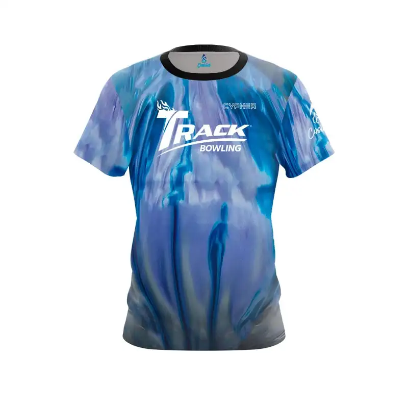 Neues Herren-Bowling-Trikot mit Tornado-Blitz-Druck, Kurzarm, Performance-Sport-T-Shirt, Pro-Bowler-Fan, Casual Streetwear – Detail 10