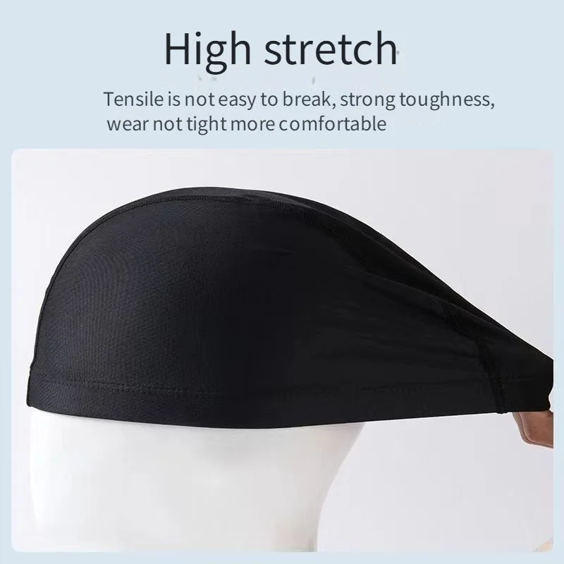 Outdoor riding small cap summer windproof sun breathable sports cap soft cap head cover bicycle motorcycle bladder cap