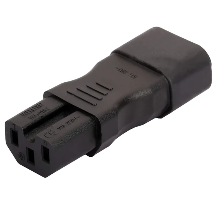 C14-C15 IEC 320 C13 Male to C15 Kettle Plug Female Power Adapter C16 to C14 PLUG CONVERTER Connector Extension Socket