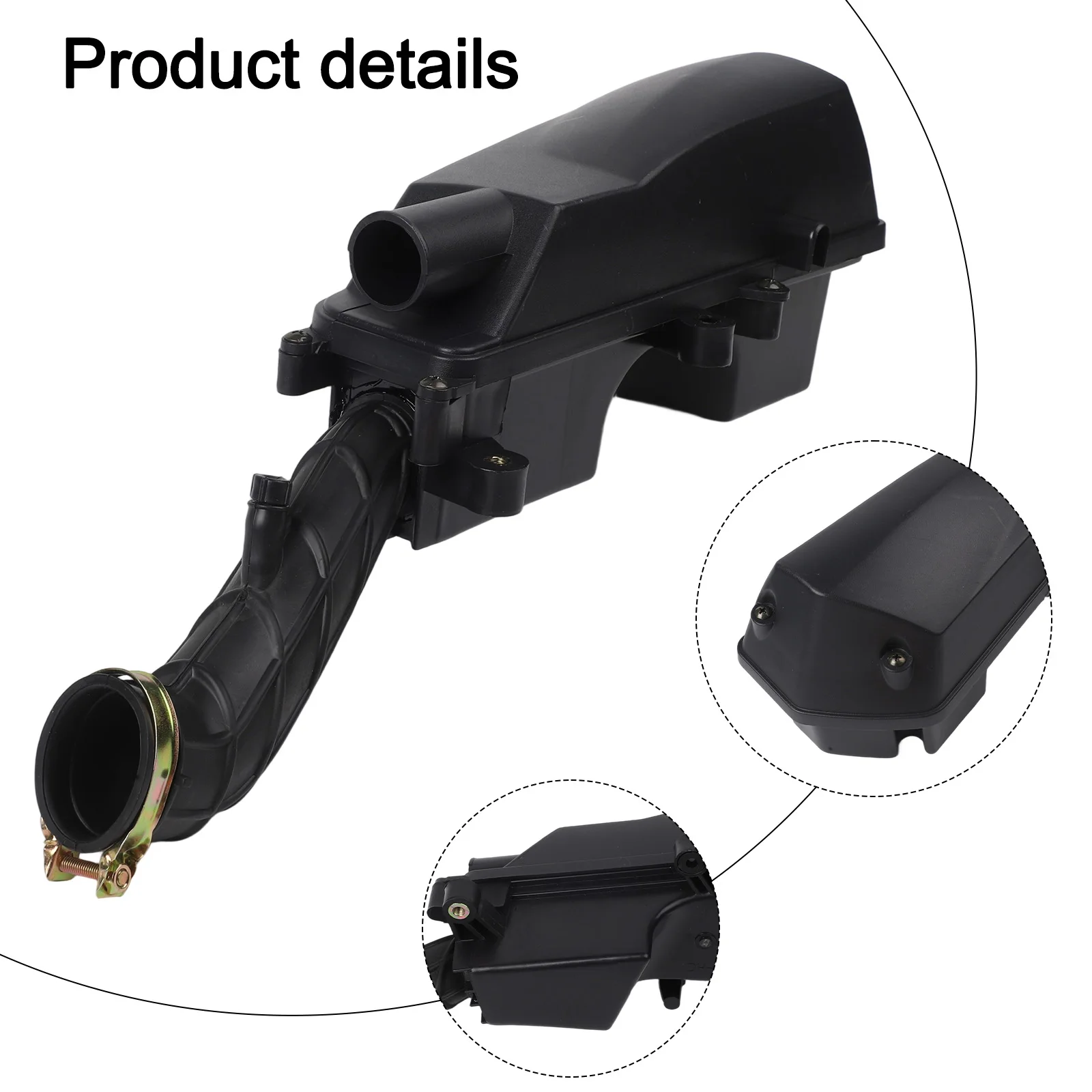 Plastic Air Filter Box Designed For GY6 Based Scooter Models With For 50cc 80cc 139QMB And 139QMA Engine