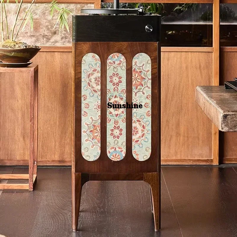 

Medieval lp retro vinyl record player, new Chinese homestay club, bluetooth speakerY