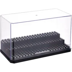 1pc Acrylic Minifigure Display Case Box Display Case for Minifigure Action Figures Blocks Removable Display Box Cube Showcase