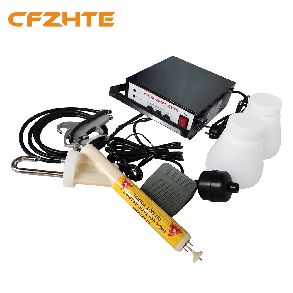 PC03-5 Powder Coating System Paint Spray Gun,Coat Portable Powder Coating Gun with the Board 110V/220V