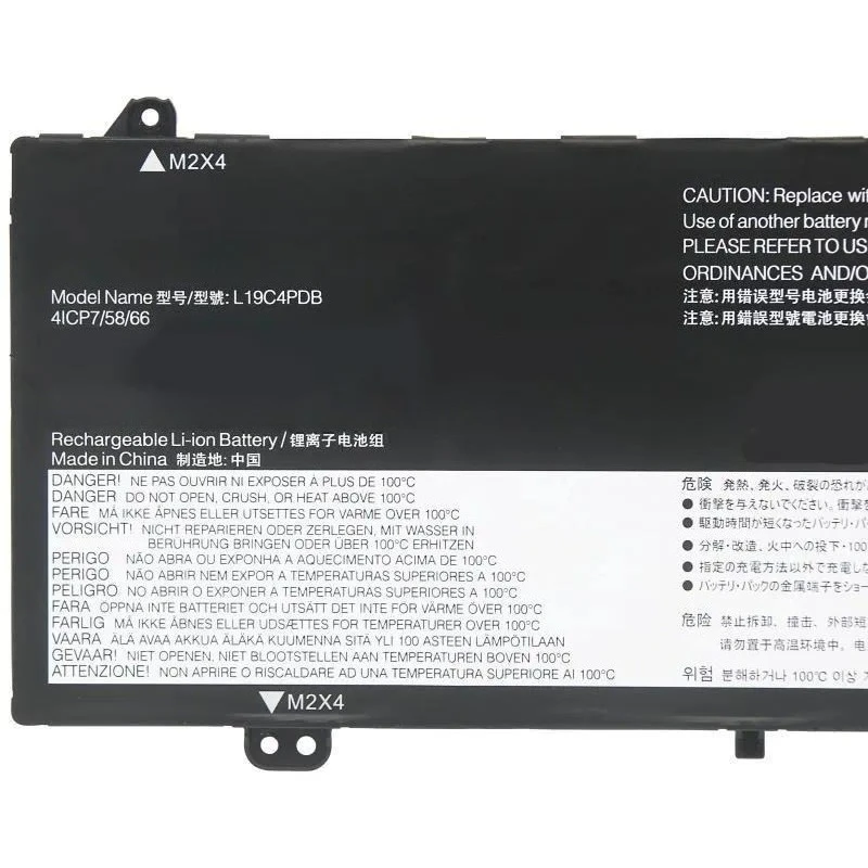 For Lenovo ThinkBook 14 15 G2 G3 G4 ITL/ARE/ACL/IAP Laptop Battery L19C4PDB Replacement Internal Notebook Power Supply