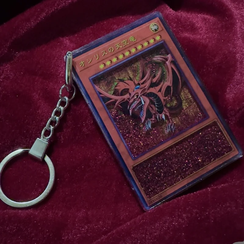 لعبة King Dead Su Sheng سلسلة مفاتيح رملية متدفقة قلادة بطاقة رملية متدفقة لعبة King محلية الصنع Dead Su Sheng