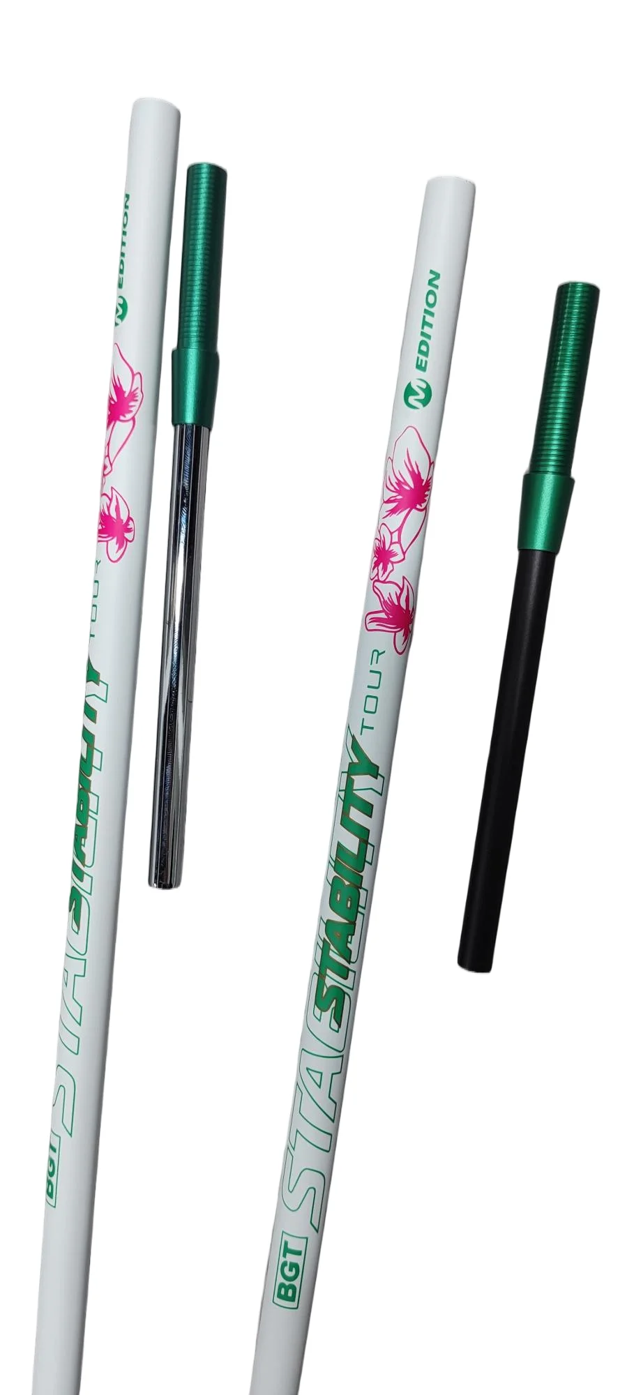 Golf Putter Shaft STABILITY Tour Master Medition White Green Steel Combo Steel Combo Tip 0.370 100g 37.5 inches Putter Shaft