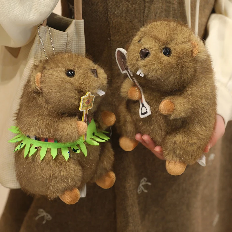 

Lifelike Marmot 18/25/35cm Cute Groundhog Plush Toy Soft Fluffy Sitting Stuffed Animal Doll Birthday Gift Home Decor