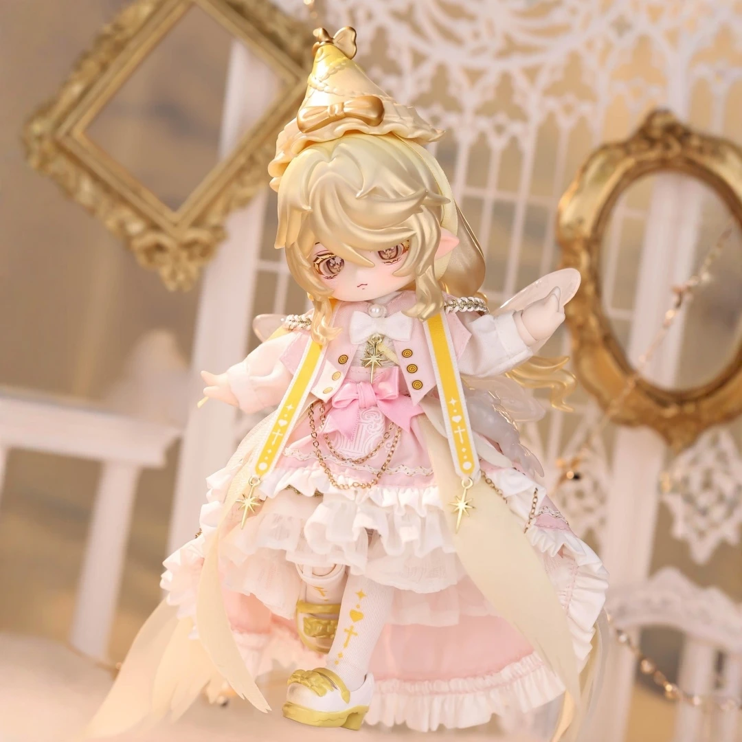 Genuine Penny'S Box Wumi Potion Workshop Series 1/8 Action Figure Bjd Blind Box Cute Little Elf Model Ornament Collect Toy Gift