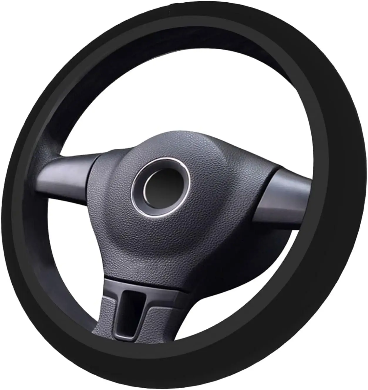 Custom Steering Wheel Cover Personalized Anti Slip Car Wheel Protector Add Your Image Text Universal 15 Inch Fit Suit for Cars - view 4