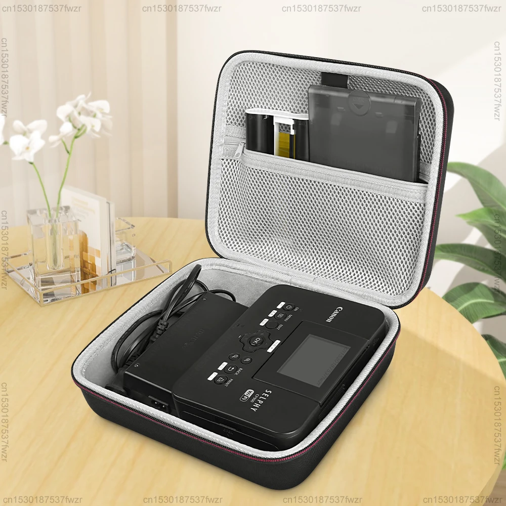 CP1300 EVA Hard Case for Canon Selphy CP1200 CP1500 Compact Photo Printer Storage Bag Portable Travel Protective Carrying Bag