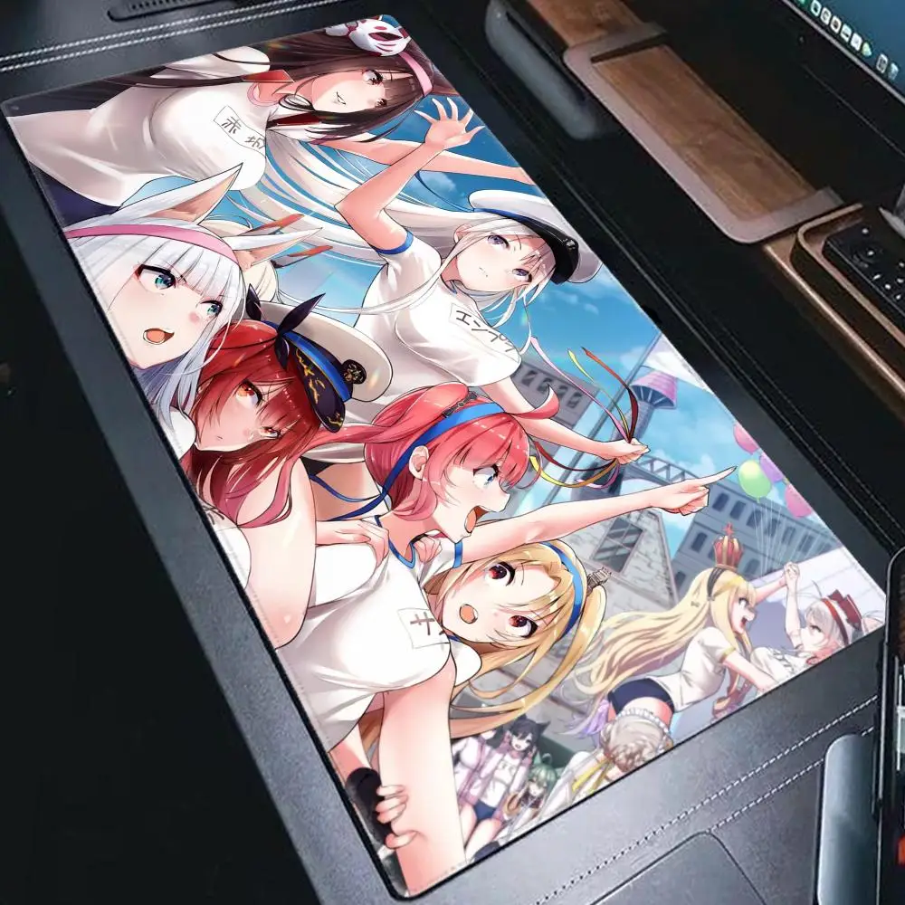 Azur Lane Hindenburg New Jersey Musashi Shinano Noshiro Agir Unzen Kearsarge XXL Large Mousepad Keyboard Pad Mouse Pad