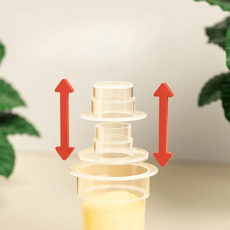 علبة حاوية بودرة الأطفال قابلة للتكديس لتوفير المساحة وصندوق منظم لمسحوق الحليب وصندوق الحبوب الأساسي الآمن 425F