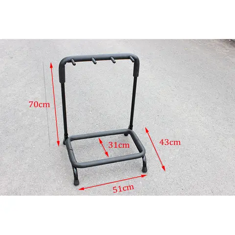 Hopfällbar gitarrstativ 3/5/7 hållare för gitarrdisplayförvaring universell multigitarrgolvstativhållare tillbehör 10 best sales gitarrställ - №5