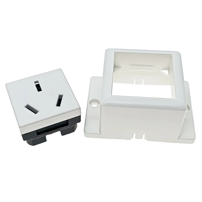 Convex Type 1 gang AU NZ China Socket Surface Mount Outlet For Heavy Duty AC250V 16A