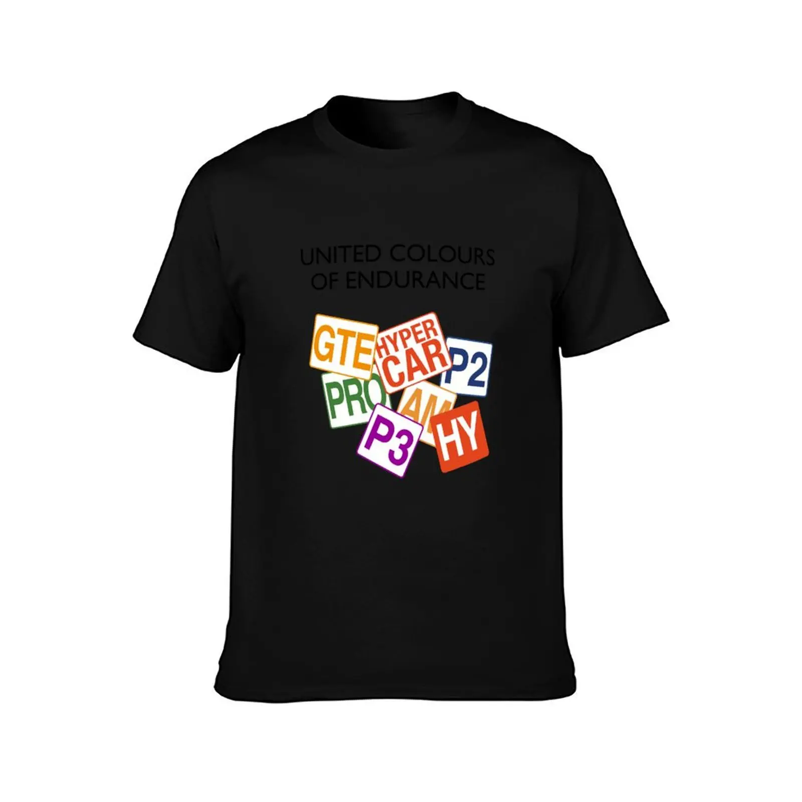 United Colours of Endurance Racing - Hypercar T-Shirt Summer Casual Cotton Tee Oversized Streetwear Tops Unisex Men Women