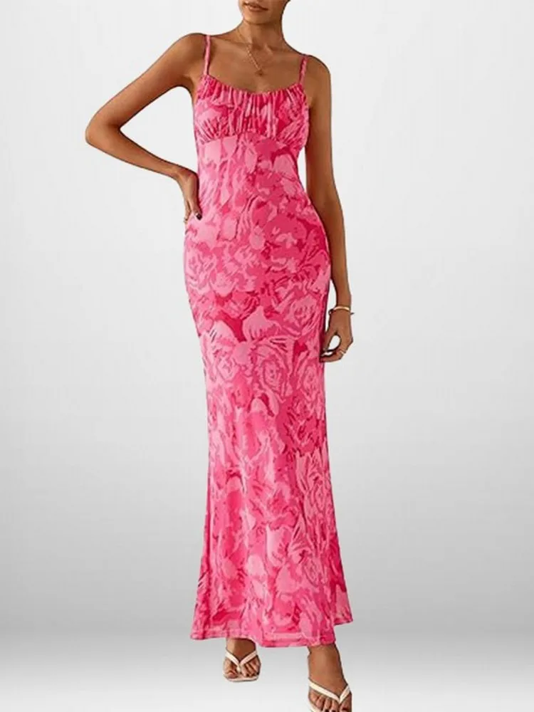 السباغيتي حزام فستان طويل المرأة 2026 الربيع الصيف الاتجاه عارية الذراعين حزام هيم منتصف الليل كلوبوير حفلة ماكسي Bodycon فساتين #1