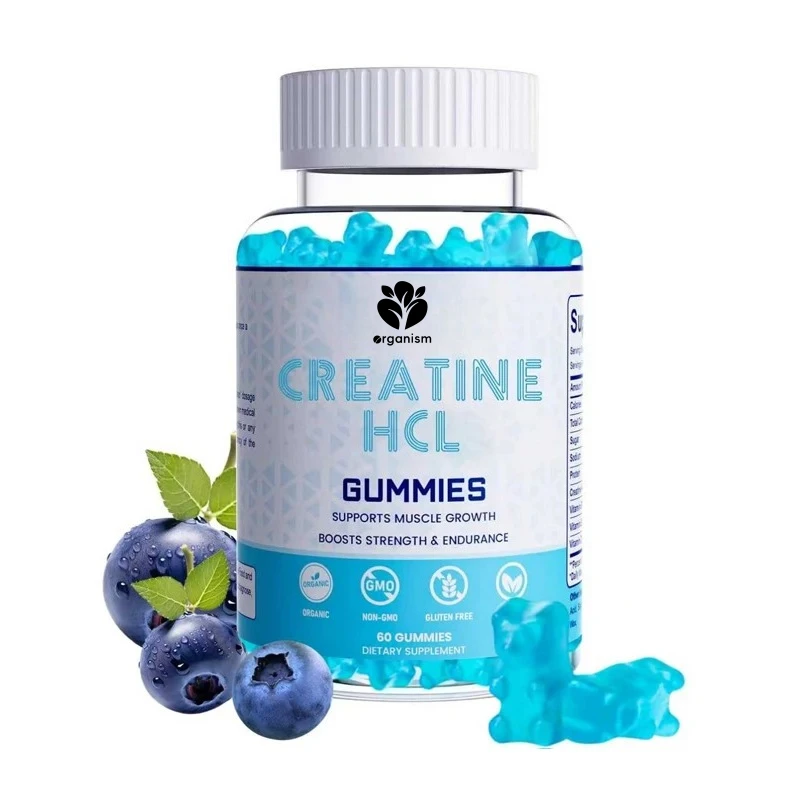 Creatine HCL gummies 2000mg - promote strength and recovery - easy to take, suitable for athletes and fitness enthusiasts