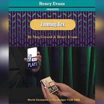 Zooming Box by Henry Evans - Magic tricks