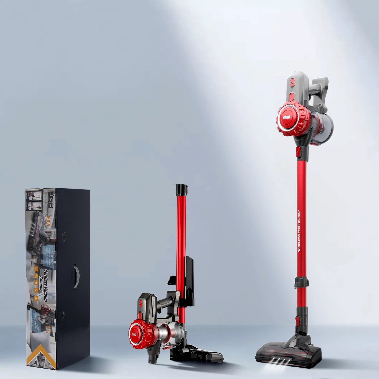 Vacuum Cleaner, Large Suction, Small Hand-held Mite Removal Wireless Multi-function Vacuum Cleaner