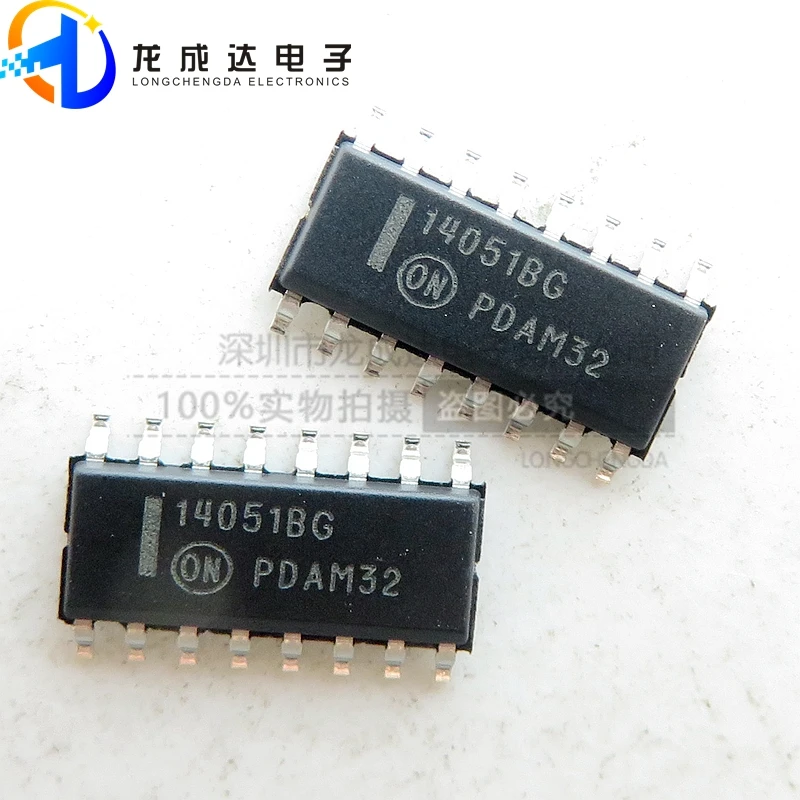 

30pcs original new MC14051BDR2G 14051BG SOP16 analog switch/multiplexer chip