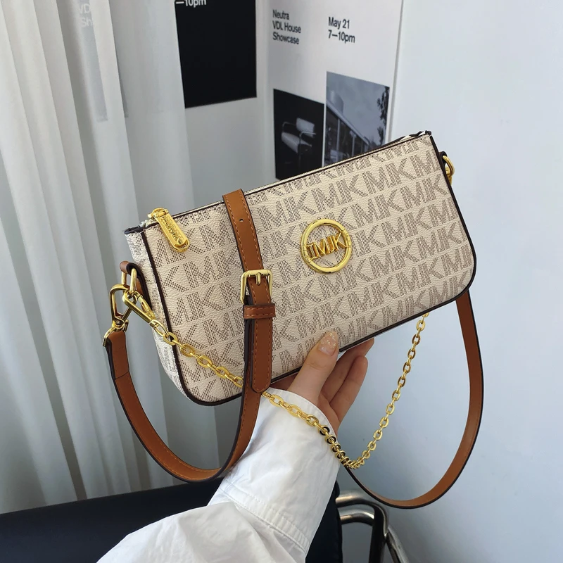 

Elegant Shoulder Bag Handbag In Genuine Leather For Ladies By Luxury Brand Popular Classic Designer Women Fashion