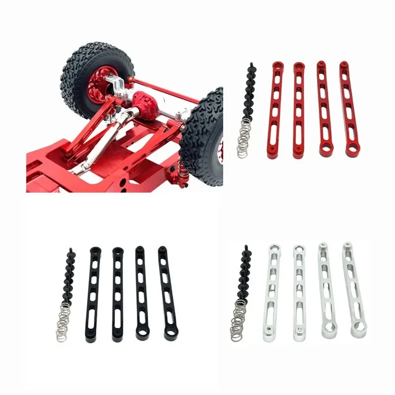 ترقية المعادن الثابتة سحب قضيب ل MN 1/12 MN82T LC79 MN82S MN82Pro MN82 MN78 MN168 RC قطع غيار السيارات #4