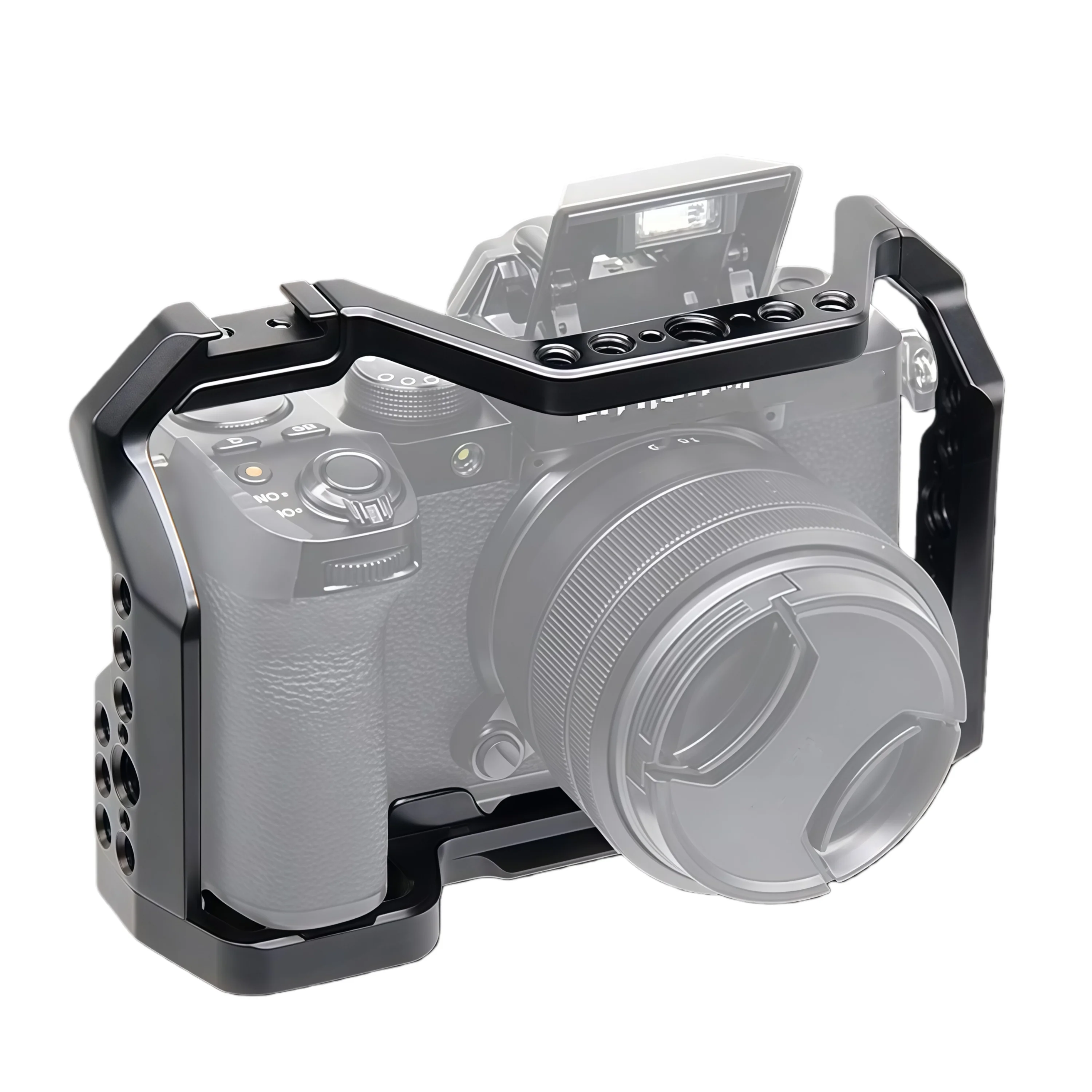 

Camera cage quick release stabilizer suitable for Fujifilm X-S10 VLOG expansion Aluminum alloy protective frame