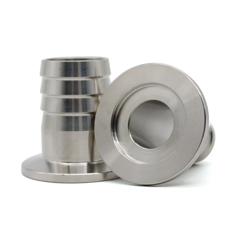 

SS304 Stainless Steel Chuck Diameter KF16-25-40-50 Flange Adapter For Vacuum Hose Barb Fittings Flange Adapter Connector Joint