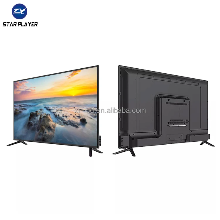 Explosive Models 55 65 Inch Full Flat Screen Led Android Wifi T2 S2 Television 4k Uhd Bluetooth Smart Tv