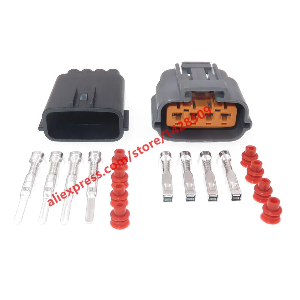 1 Juego de conectores Sumitomo 6195-0030 PB427-04125 para sensor de posición del acelerador TPS, conector automotriz de 4 pines para Mazda RX7 FD