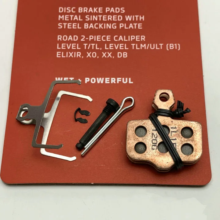 SRAM Disc Brake Pads for MTB and Road, CALIPER LEVEL, T/TL LEVEL TLM/ULT(B1), ELIXIR X0 XX DB, Bicycle Accessories, Cycling