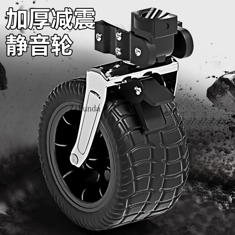 Gathering outdoor camp car rear open folding trolley