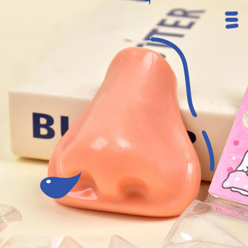 Taba Squishy เหมือนจริง Human Body Facial คุณสมบัติรุ่นบีบจมูกของเล่นเล่นตลก Super Soft Slime รู้สึกเด็กผู้ใหญ่วันหยุดของขวัญ