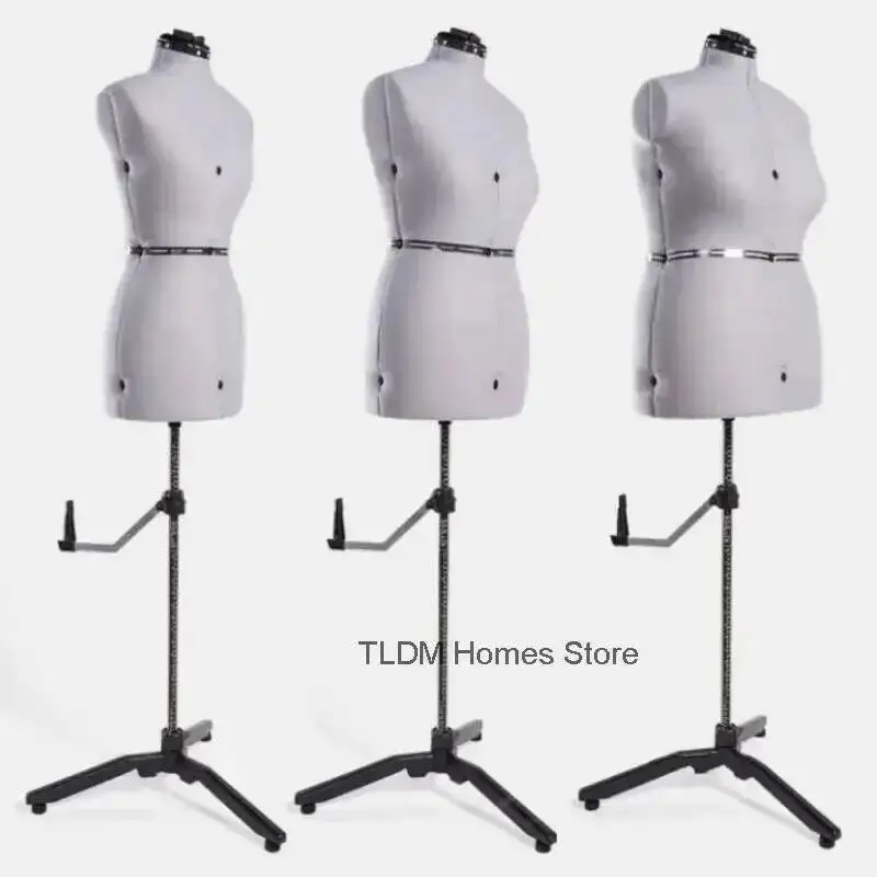 

Mannequin Female Sewing Adjustable body Cloth Cover for Tailor Design Clothes Bust Dress Stand Metal Base Sewing Supplies k