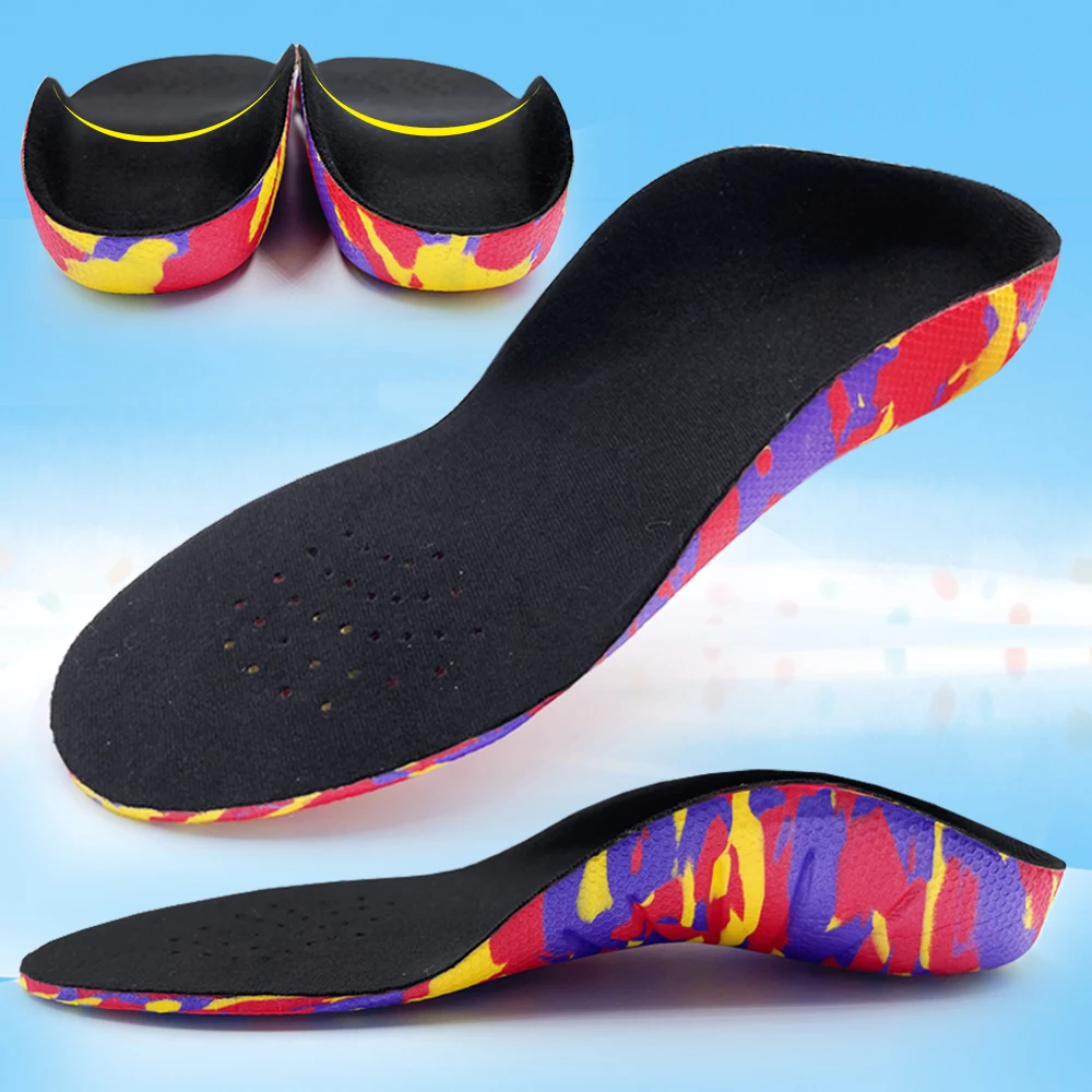 

EiD Kids Flat Orthotics Correction Insoles for Kid XO-leg Foot Arch Support Orthopedic Children Insole Soles Sport Shoes Cushion