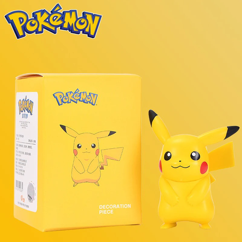 Original Pokémon Blind Box Pikachu PSYDUCK CHARMANDER SQUIRTLE BULBASAUR JIGGLYPUFF Handmade Doll Children's Toy Birthday Gift