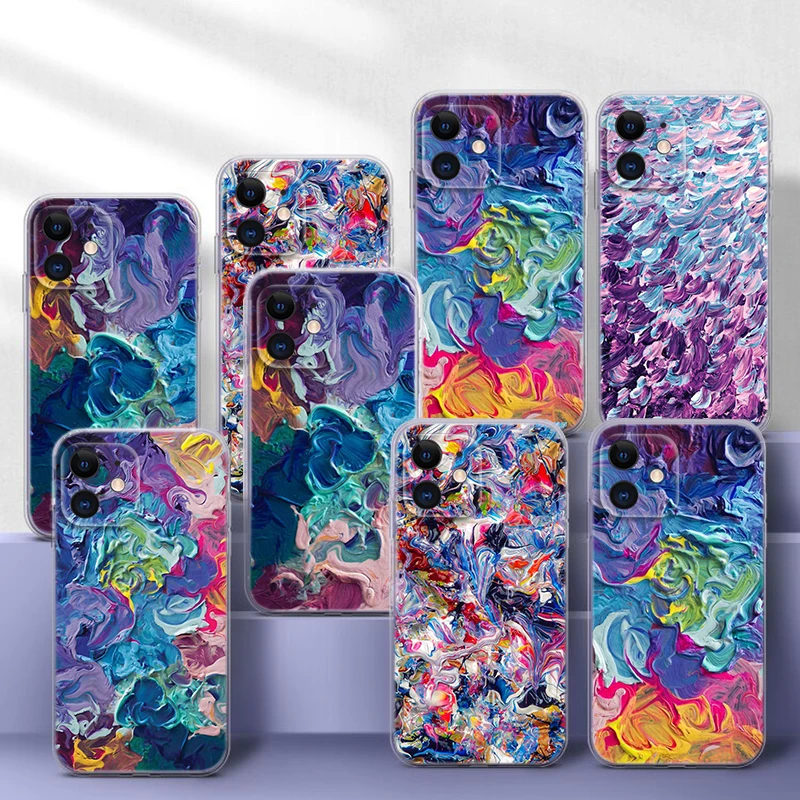 52HD Paint art pattern Soft Case for Infinix Hot 20 20I 10i 10 11 11S NFC 9 Play Note 7 8 8I Zero X NEO