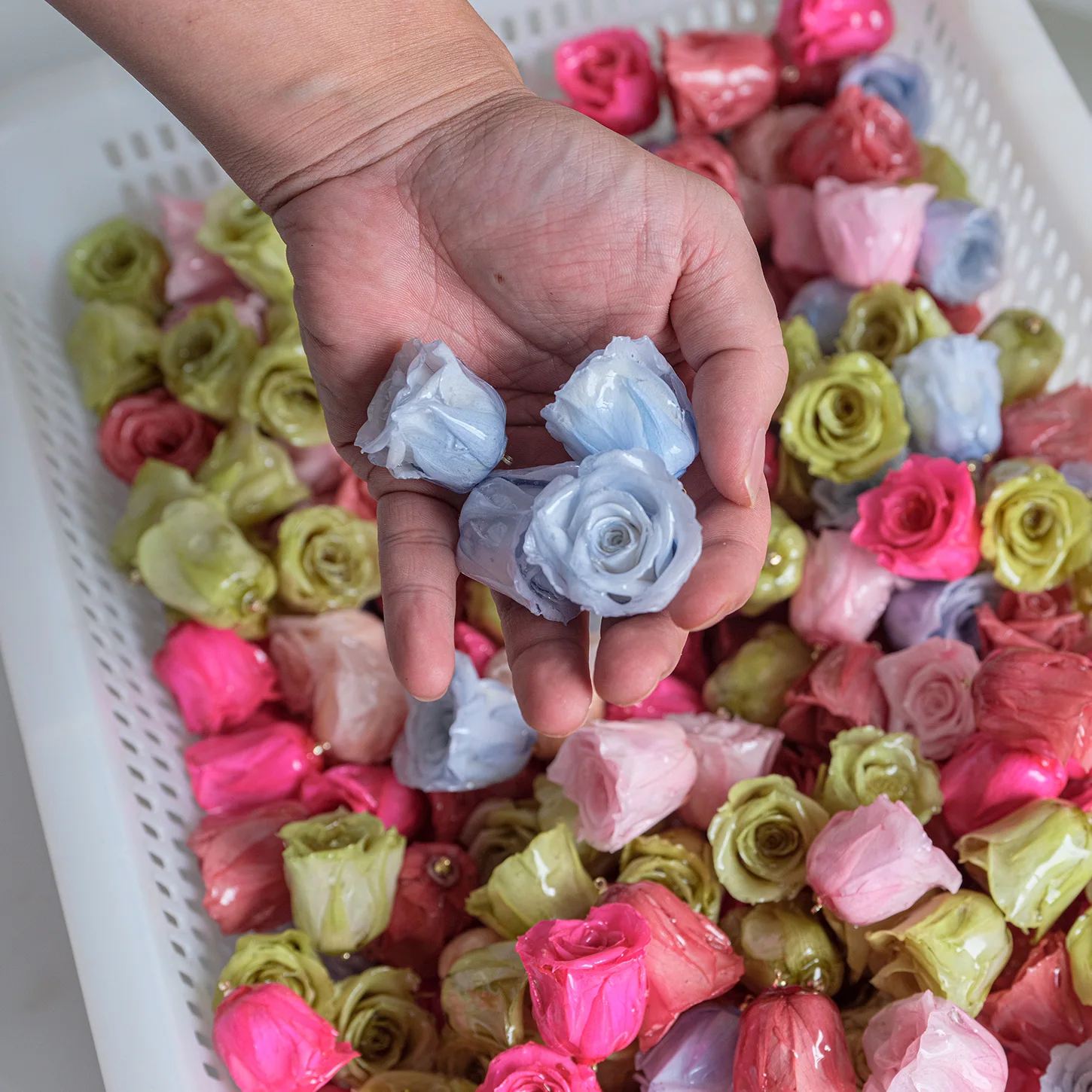 3 Piezas de Rosas Eternas Pres - Flower Preservation Resin reseña y precio