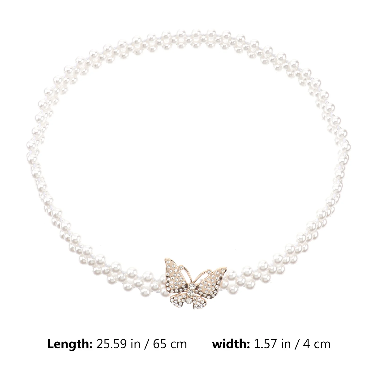 

Waist Chain Hollow-Out White Stylish Elegant Body Chain Bride Wedding Waist Decoration for Beach Swimwear Bikini