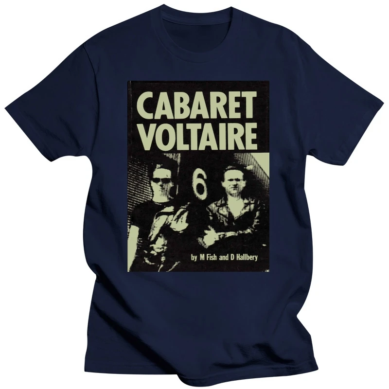 Cabaret Voltaire t-shirt industrial post-punk handmade cotton high quality t-shirt