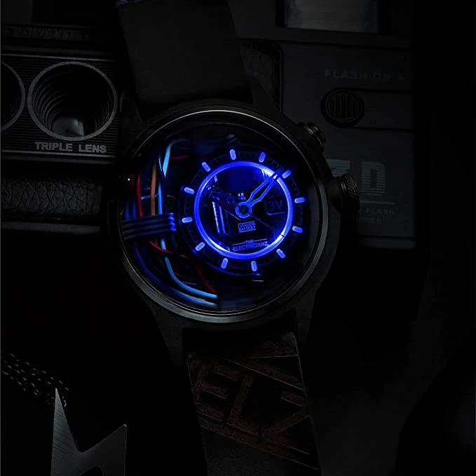 Unique electrical Design Fashion Japan Quartz Watch 3BAR Luminous Dial Quartz Watches Luxury Custom Men Watches