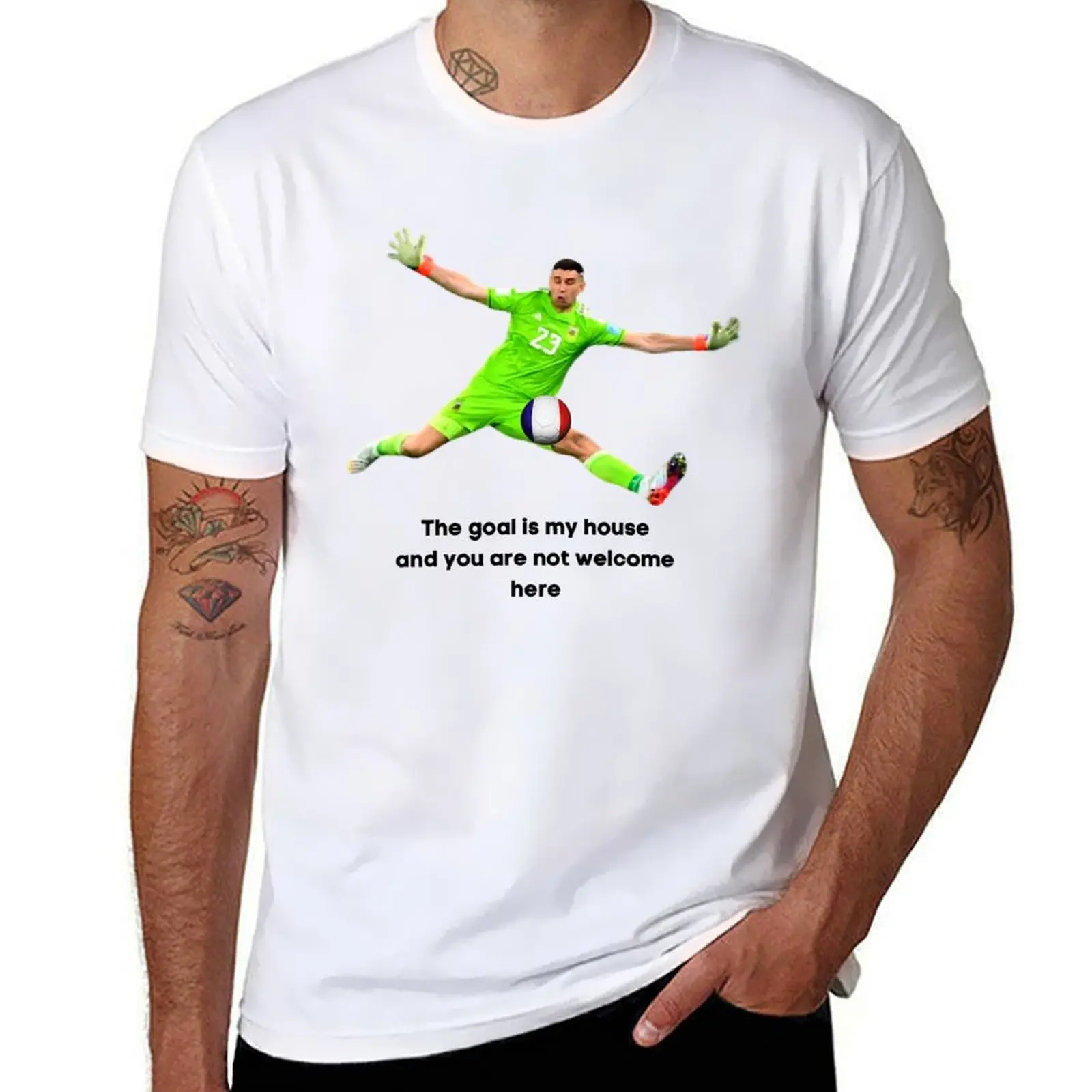 dibu martinez - Emiliano Martinez T-Shirt man t shirt luxury funny t shirts dark humor T-Shirt