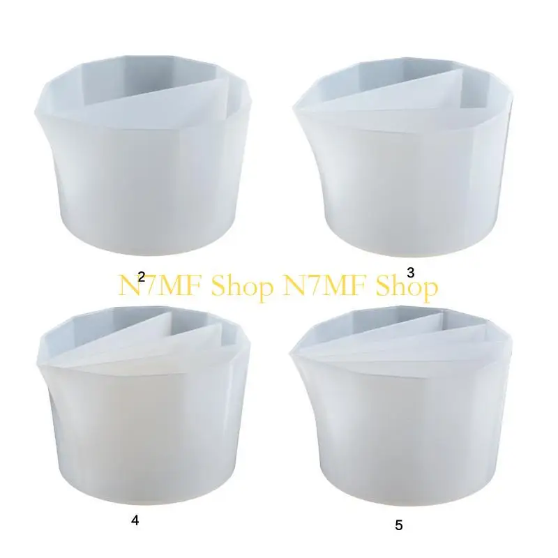 

N7MF DIY Crystal Drop Color Color Meart Color Counting Cup Силиконовая форма