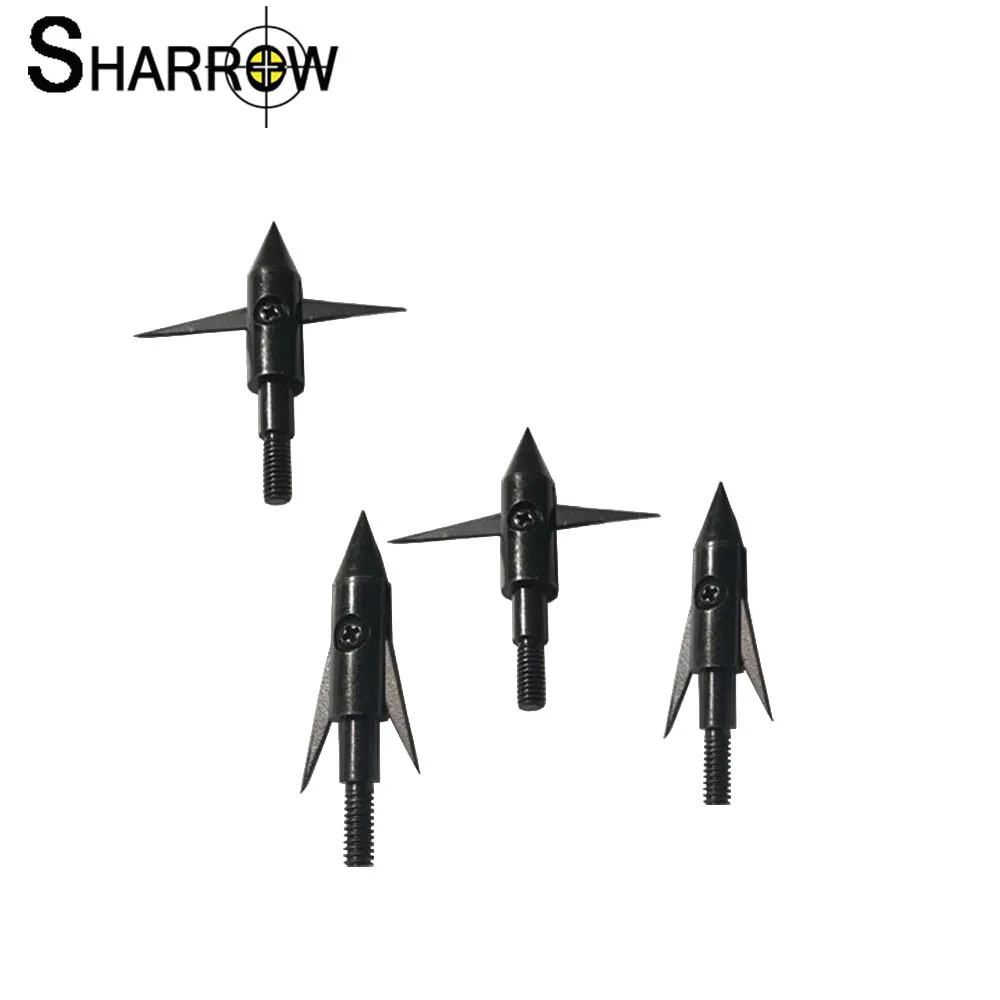 

3Pcs Fish Hunting Broadhead Steel Shooting Arrowhead 140Gr Archery Arrow Head Hunting Beast Arrow Head Fishing Accessory