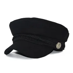 Casquettes gavroche pour femmes et filles, chapeau à visière, béret Bakerboy Cabbie Testosterone SBY Pageboy