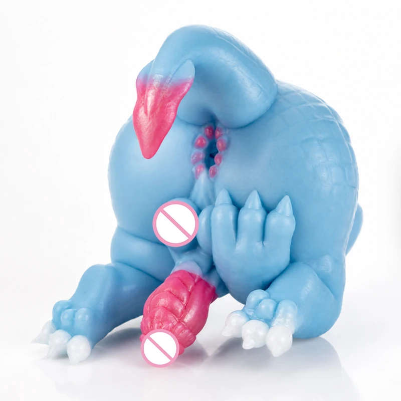LUUK Animal Big Butt Silicone Male Masturbator with Anal Dildo Realistic Pocket Pussy Soft Penis Stroker Adult Sex Toys for Men