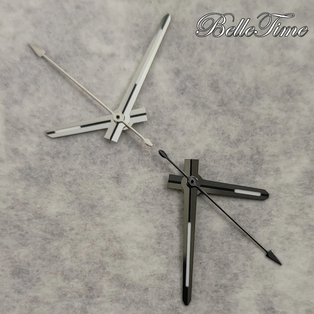 ساعة دايتونا NH35 ذات جودة عالية باللون الفضي/الذهبي/الذهبي/الذهبي الوردي مضيئة يدويًا لحركة NH34 NH35 NH36 4R 7S